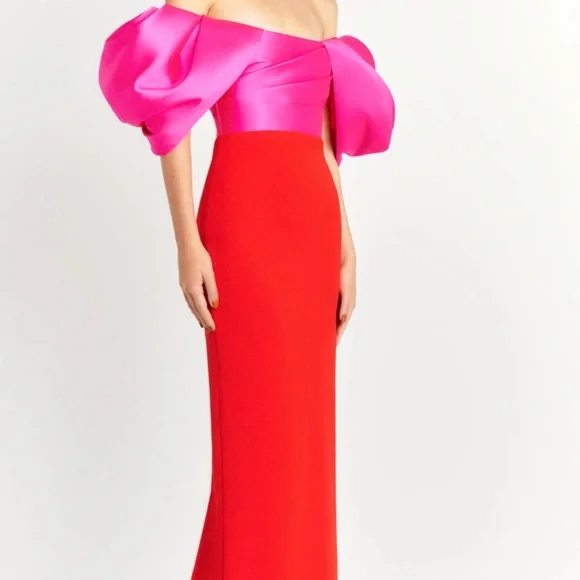 SOLACE LONDON ソレイスロンドン ワンピース Sian 959021 Solace London The Sian Maxi Dress | Yellow | FARFETCH